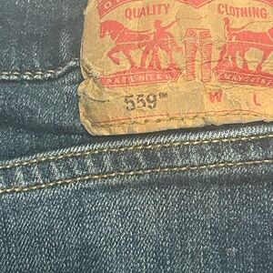 Selling worn once 2 pairs Levi’s blue 559 52x32 Grey 541 52x32